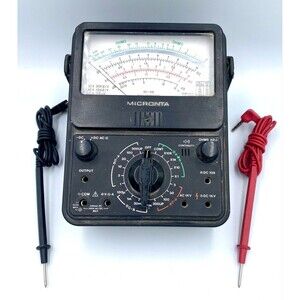 MICRONTA 22-210 Voltage Ohm Multi-Meter Audible Continuity Indicator  OEM